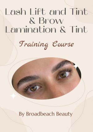 Lash lift and tint , Brow lamination and tint Masterclass package