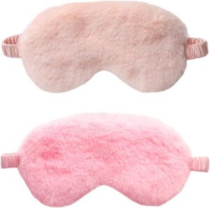 Luxury Plush Sleep Mask - 2 pack