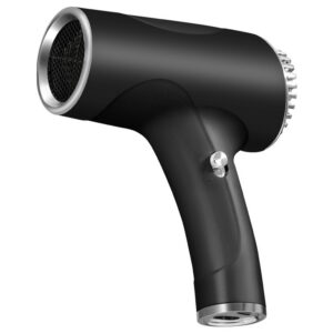 Black Cordless Mini Ionic Hair Dryer