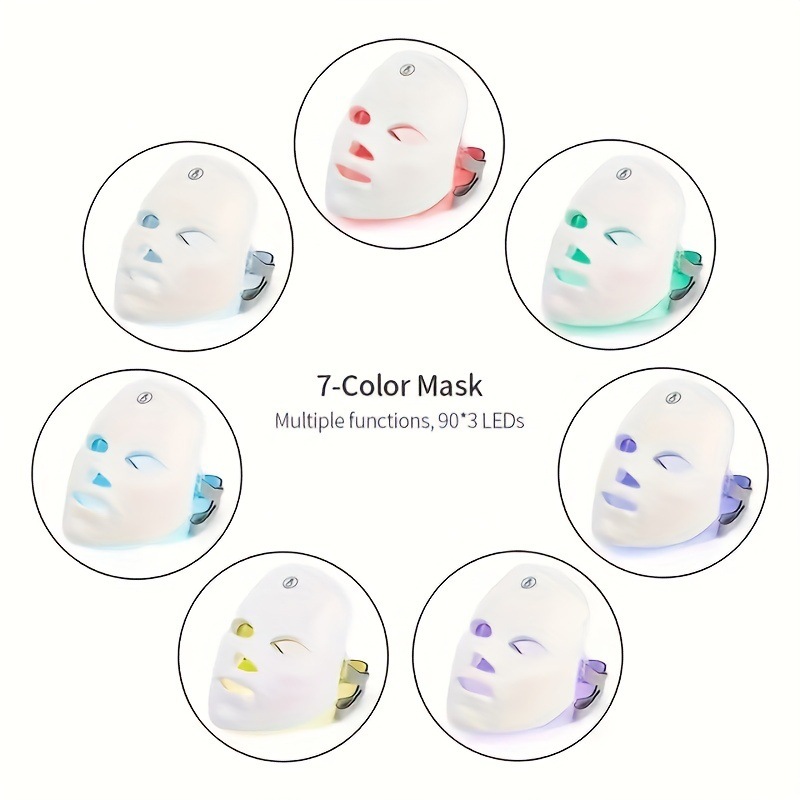 7-Color LED Light Therapy Face Mask - Image 5