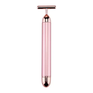 Rose Gold T-Bar Facial Massage Wand